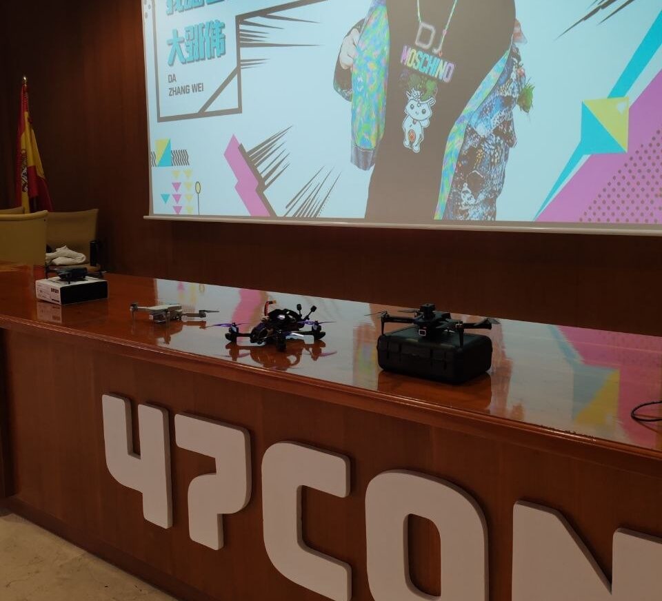 Reversing a WiFi drone at 47CON